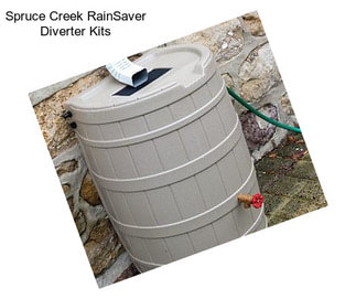 Spruce Creek RainSaver Diverter Kits