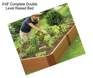 4\'x8\' Complete Double Level Raised Bed