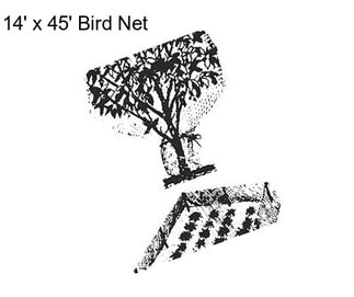 14\' x 45\' Bird Net
