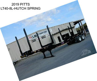 2019 PITTS LT40-8L-HUTCH SPRING