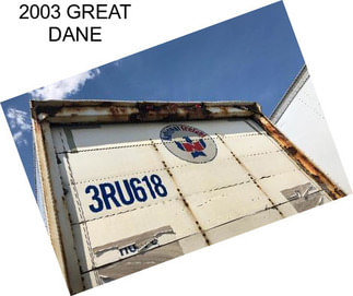 2003 GREAT DANE