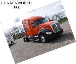 2016 KENWORTH T680