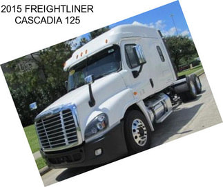 2015 FREIGHTLINER CASCADIA 125