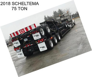 2018 SCHELTEMA 75 TON