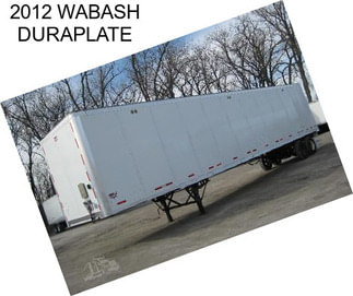 2012 WABASH DURAPLATE