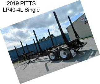 2019 PITTS LP40-4L Single