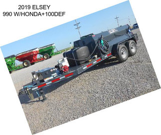 2019 ELSEY 990 W/HONDA+100DEF