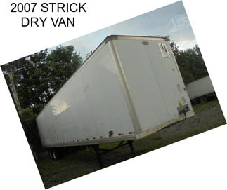 2007 STRICK DRY VAN