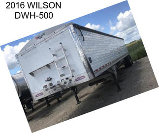 2016 WILSON DWH-500