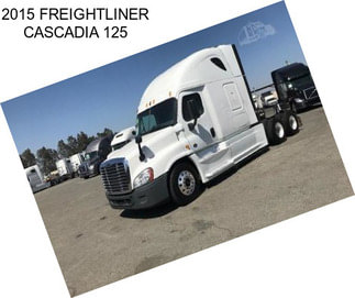 2015 FREIGHTLINER CASCADIA 125