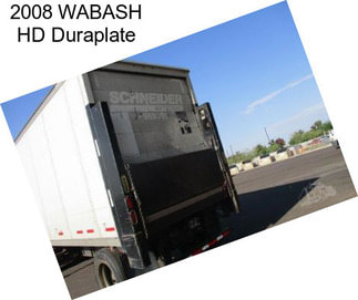 2008 WABASH HD Duraplate