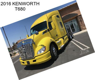 2016 KENWORTH T680