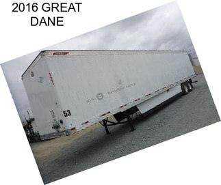 2016 GREAT DANE