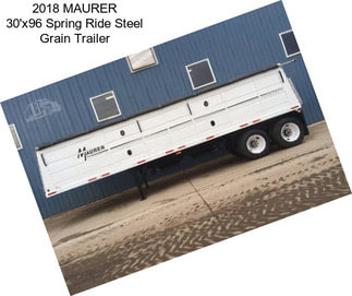 2018 MAURER 30\'x96\