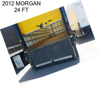 2012 MORGAN 24 FT