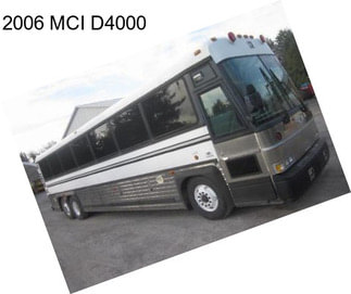 2006 MCI D4000