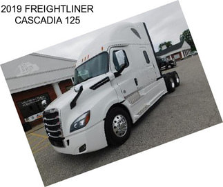 2019 FREIGHTLINER CASCADIA 125