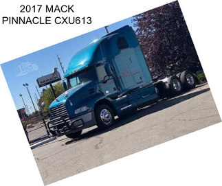 2017 MACK PINNACLE CXU613