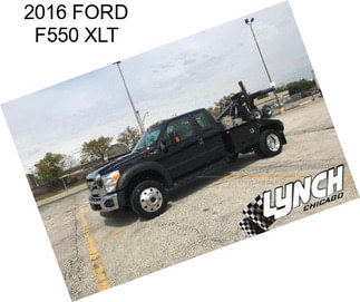 2016 FORD F550 XLT