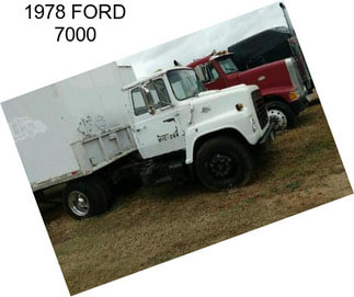 1978 FORD 7000