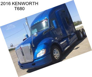 2016 KENWORTH T680