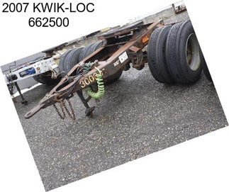 2007 KWIK-LOC 662500