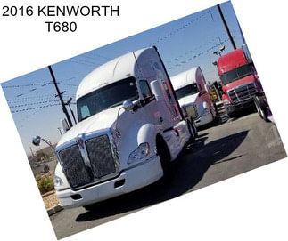 2016 KENWORTH T680