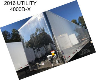 2016 UTILITY 4000D-X