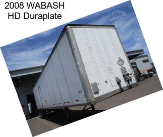 2008 WABASH HD Duraplate