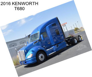 2016 KENWORTH T680