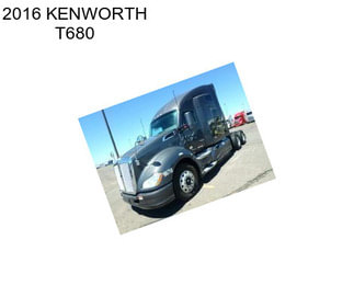 2016 KENWORTH T680