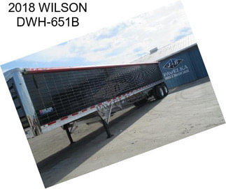 2018 WILSON DWH-651B