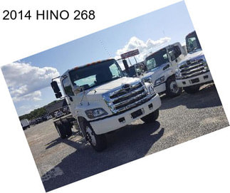 2014 HINO 268