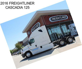 2016 FREIGHTLINER CASCADIA 125