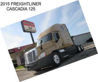 2015 FREIGHTLINER CASCADIA 125