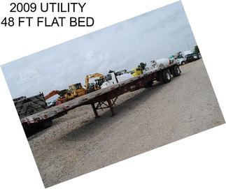 2009 UTILITY 48 FT FLAT BED