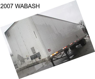 2007 WABASH
