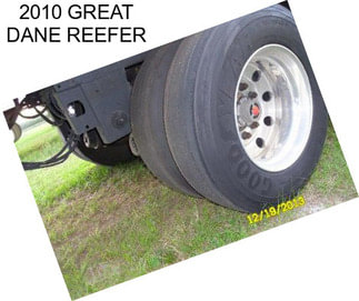 2010 GREAT DANE REEFER