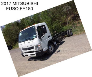 2017 MITSUBISHI FUSO FE180