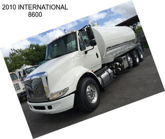 2010 INTERNATIONAL 8600