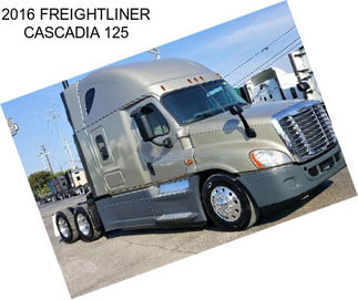 2016 FREIGHTLINER CASCADIA 125