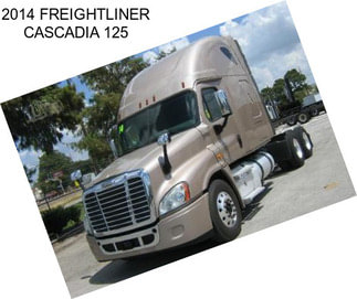 2014 FREIGHTLINER CASCADIA 125