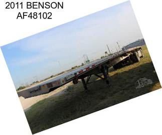 2011 BENSON AF48102