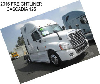 2016 FREIGHTLINER CASCADIA 125