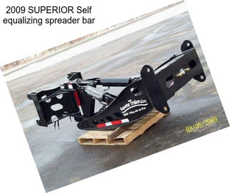 2009 SUPERIOR Self equalizing spreader bar