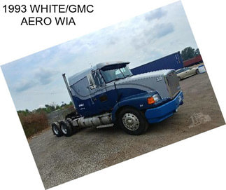 1993 WHITE/GMC AERO WIA