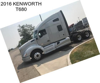 2016 KENWORTH T680