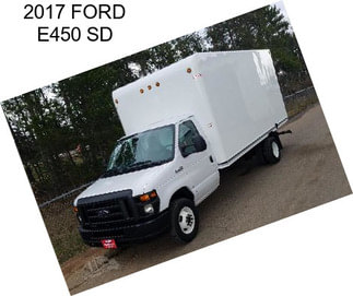 2017 FORD E450 SD