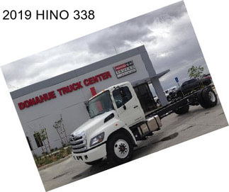 2019 HINO 338