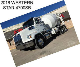 2018 WESTERN STAR 4700SB